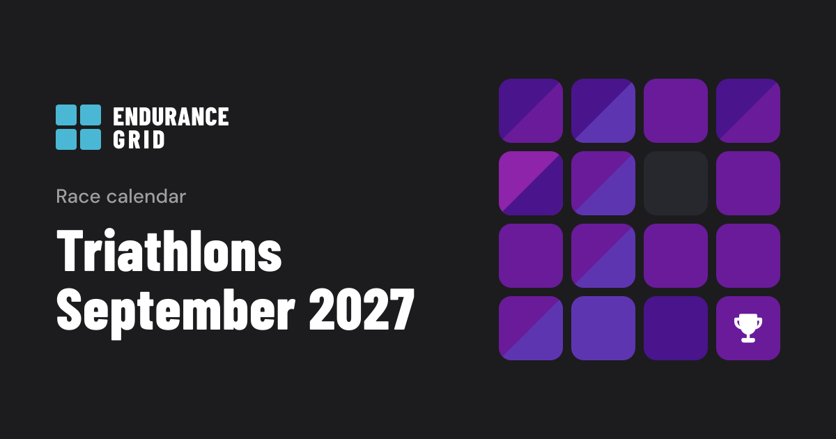 Triathlons September 2026 | Endurance Grid